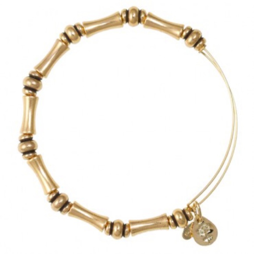 ALEX & ANI Beaded Bamboo Bracelet